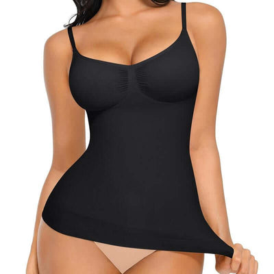 Feelingirl Women'S Shapewear Tank Top with Tummy Control - Seamless Camisole Bodysuit Comfort Fabric Spandex